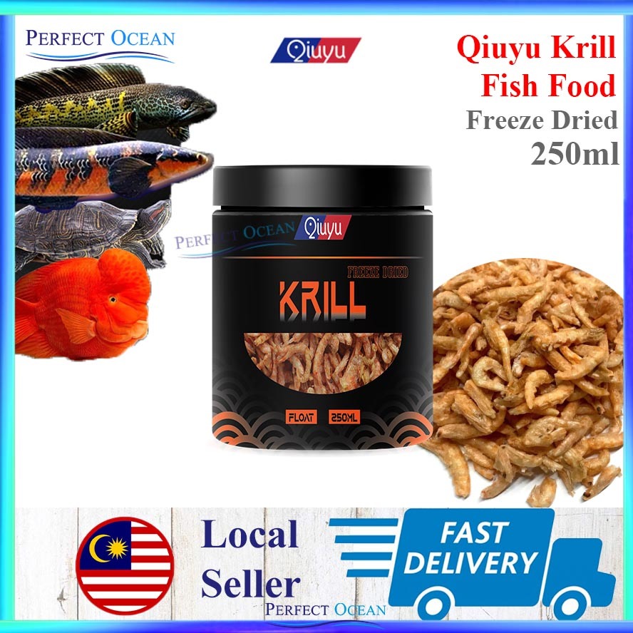 Qiuyu Krill Freeze Dried Udang Kering 250Ml Aquarium Shrimp Fish Photo Inspiration