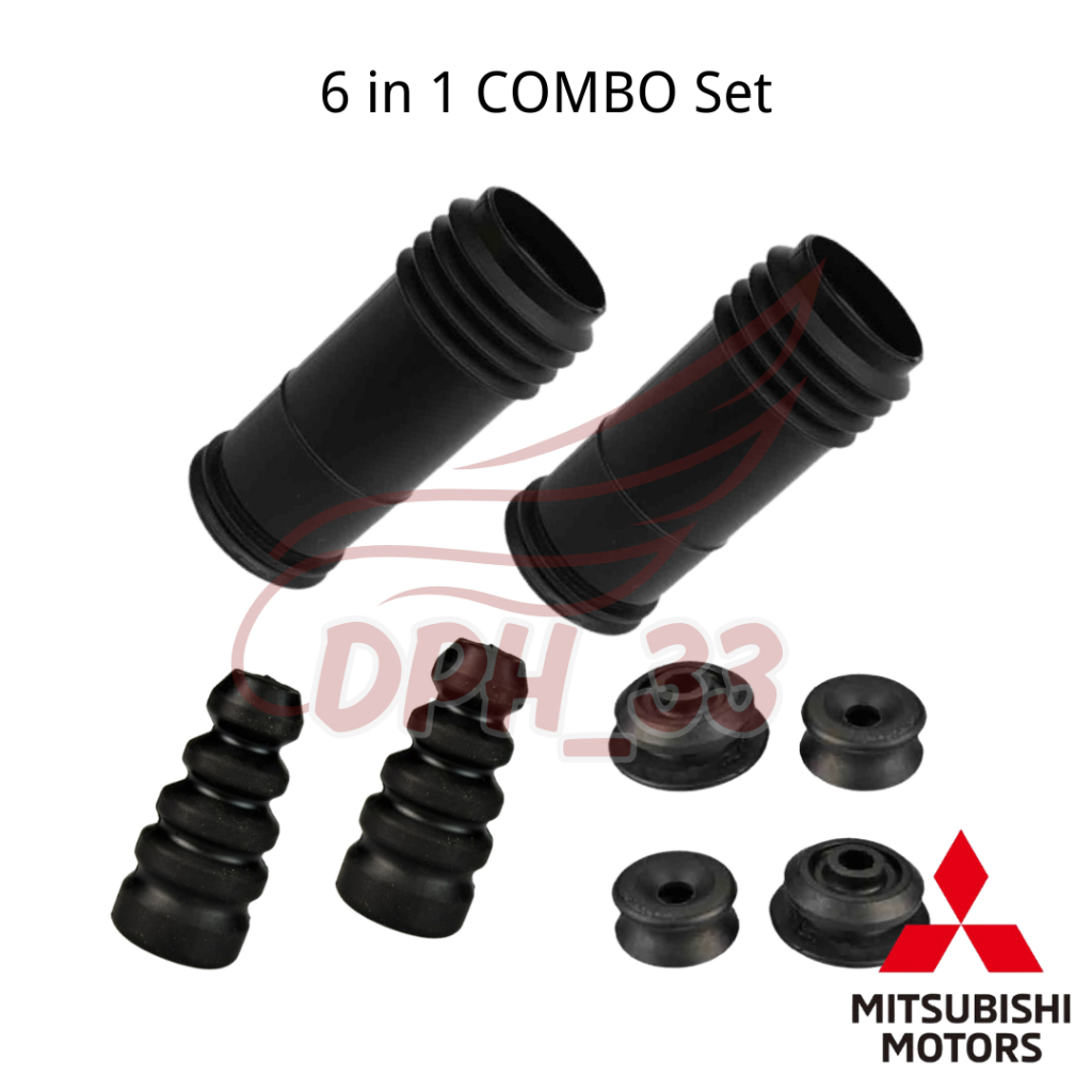 [6 IN 1 COMBO SET] Rear Absorber Cover Shaft Bush for Proton Gen2 ...