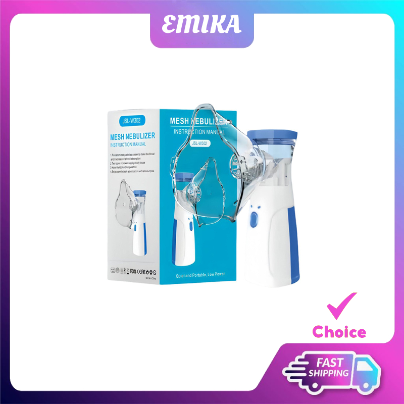 Emika Choice Upgrade Home Portable Ultrasonic Handheld Atomizer Mask ...
