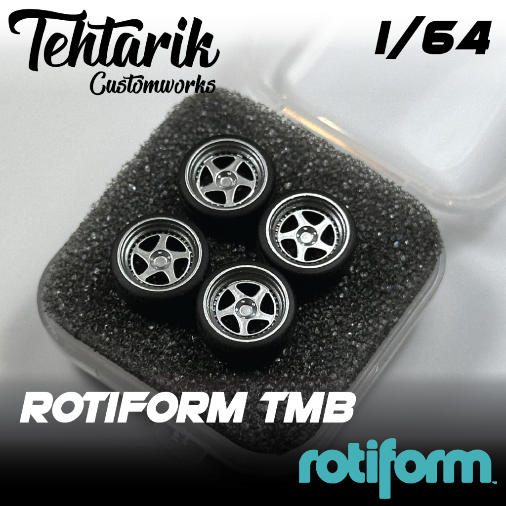 Rotiform TMB Resin Rims 1:64 Scale 9mm 10mm | Shopee Malaysia