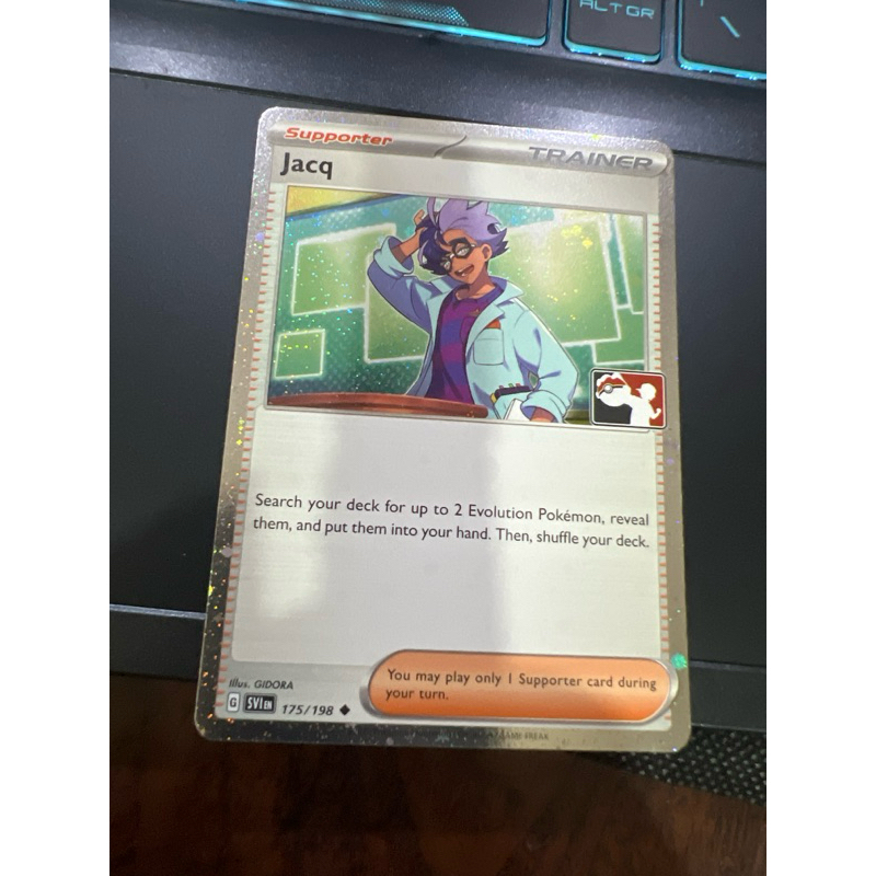 Pokemon Tcg - Jacq Stamp promo holo | Shopee Malaysia