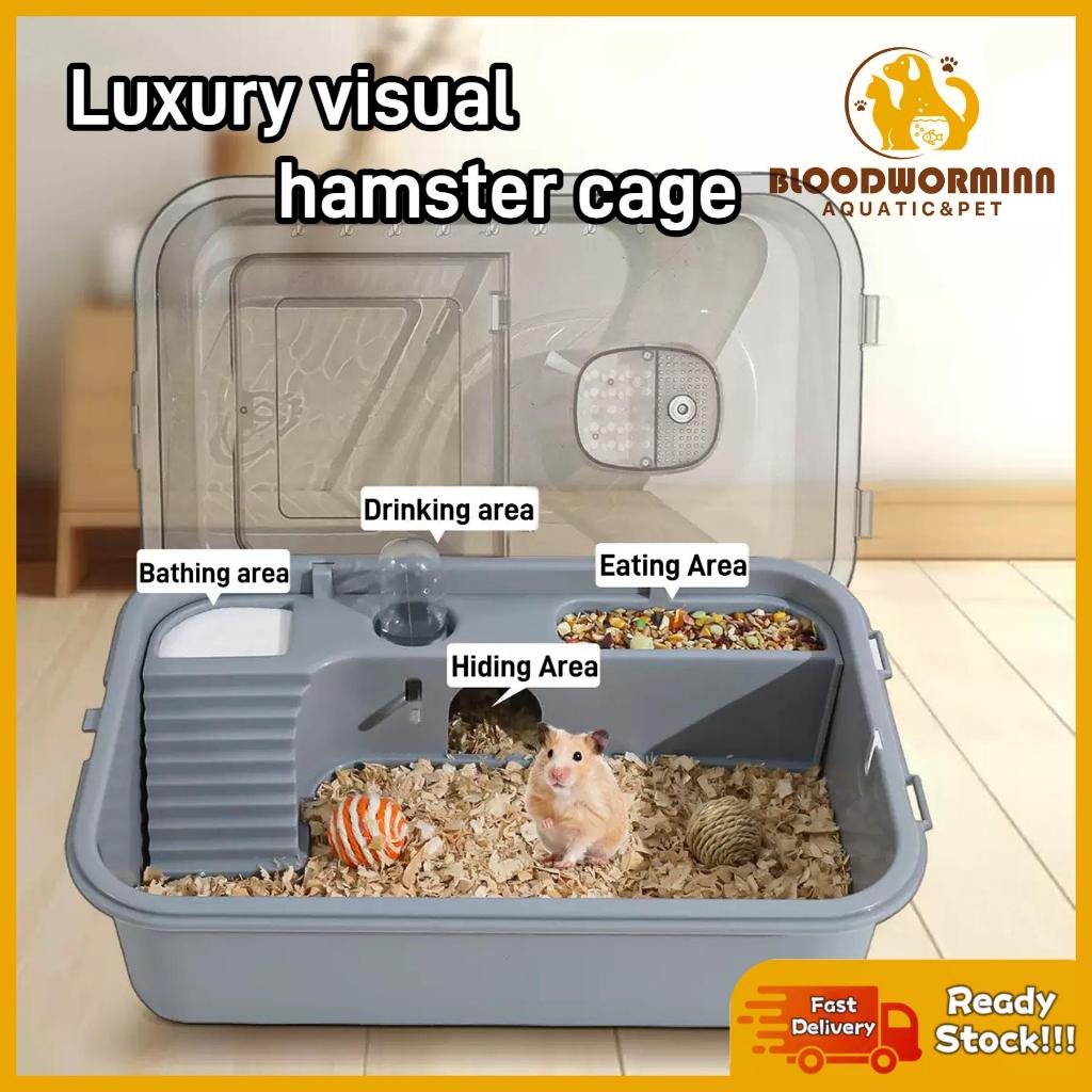 Photo inspiration: Hamster Cage Full Set Sangkar Hamster Luxury Villa Large Hamster Photo Inspiration