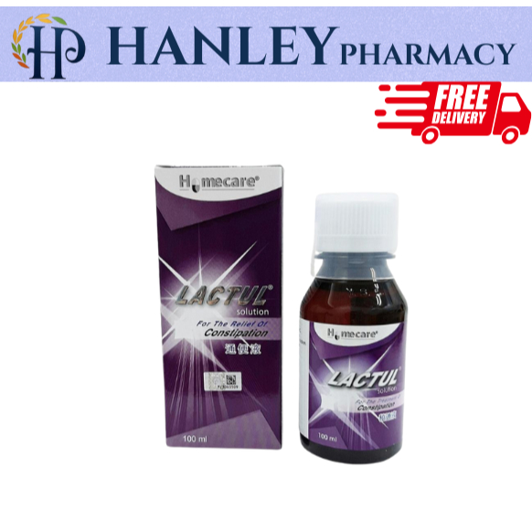 LACTUL SOLUTION FOR RELIEF OF CONSTIPATION 100ML | Shopee Malaysia