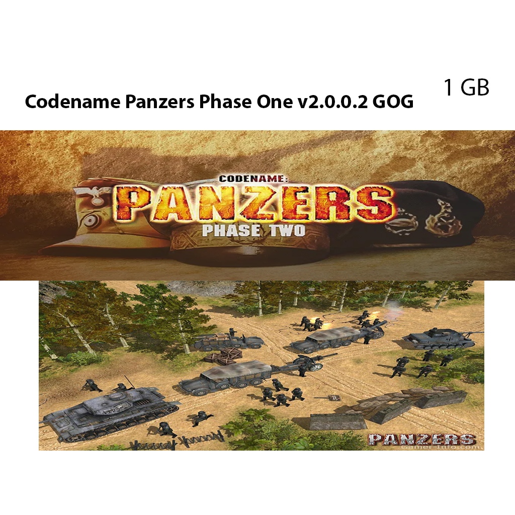 Codename Panzers Phase One v2.0.0.2 GOG PC Game Windows | Shopee Malaysia