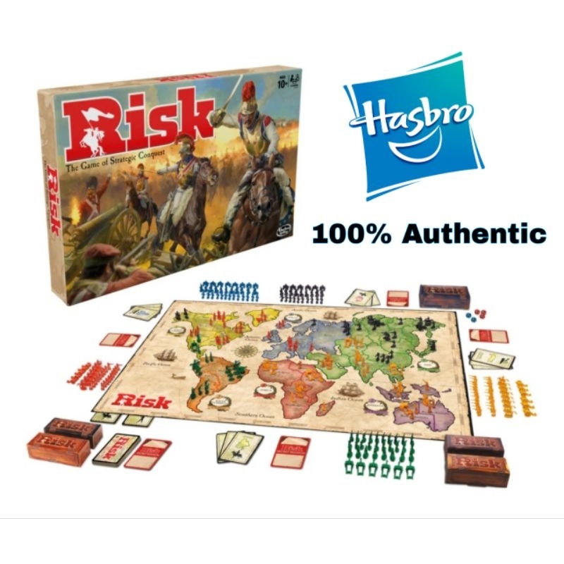 (100% Authentic) Hasbro Risk Game Board English Version | Shopee Malaysia