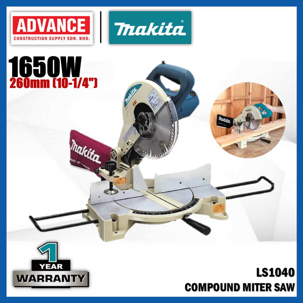 MAKITA LS1040 Compound Miter Saw 260MM (10-1/4