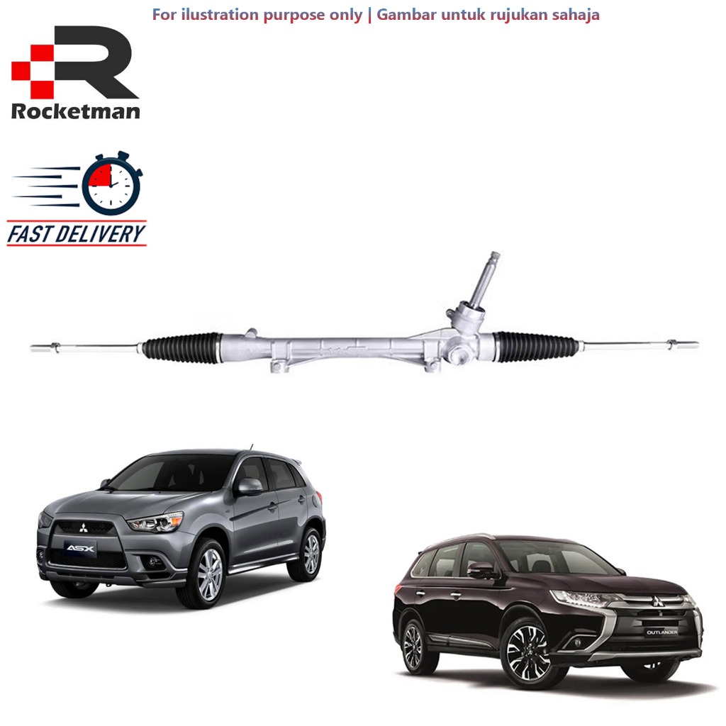 OEM STEERING RACK SET (NEW) MITSUBISHI ASX OUTLANDER 2WD 4WD | Shopee ...