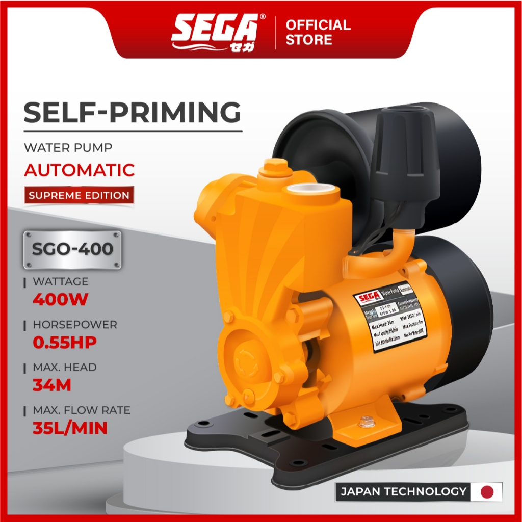 Japan) Sega Automatic Self-Priming Water Pump Home