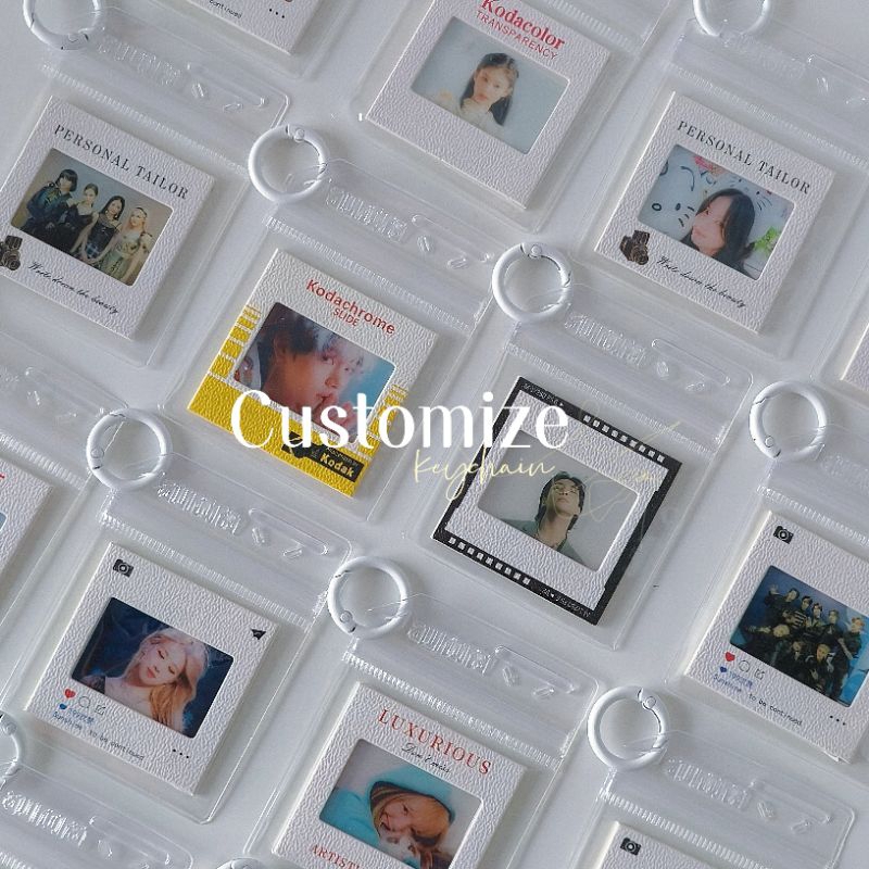 Customize Keychain K-poo Idol keychain bts blackpink seveenteen ...