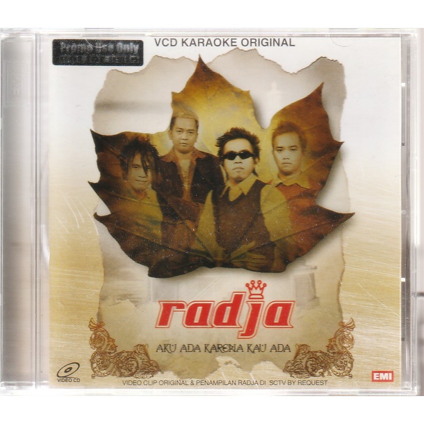 VCD RADJA : AKU ADA KARENA KAU ADA [ ORIGINAL KARAOKE VCD ] | Shopee ...