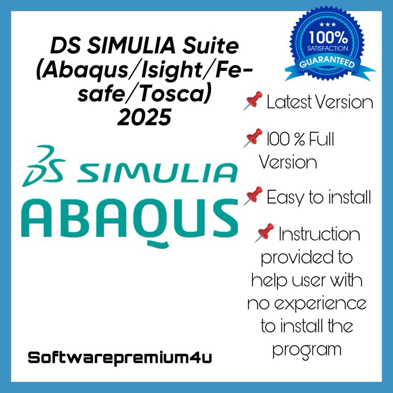 🔥【Latest】🔥 DS SIMULIA Suite 2025 | 2024 | 2023 | 2022 | 2021 HF5 ...