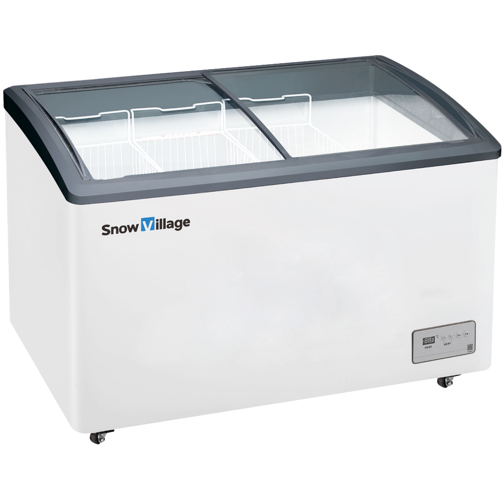 SnowVillage SD/SC-328YH Ice Cream Chest Freezer | 328L Commercial ...