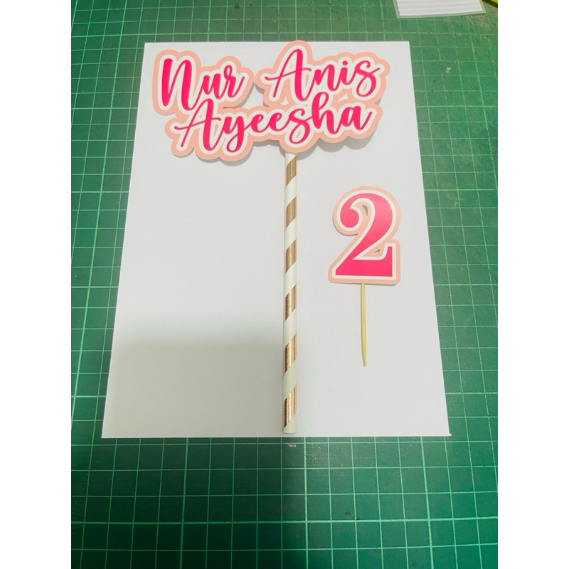 KEK TOPPER NAMA SAHAJA | Shopee Malaysia