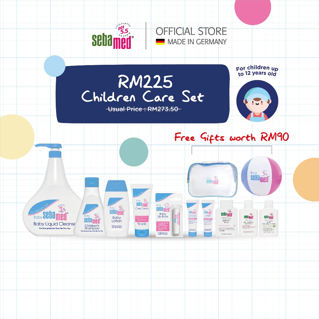 [RM225] Baby Sebamed Children Care Set | Shopee Malaysia