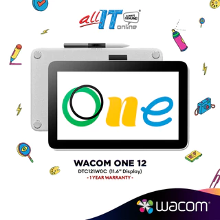 Wacom One 12 (DTC121) Drawing Tablet with Screen | 11.6" FHD Full-Laminated | Student & Designer Drawing Tablet