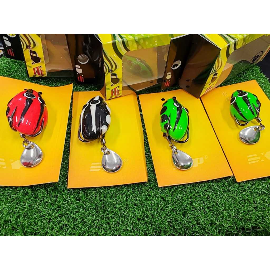 EXP RUGBY / RUGBY MINI FROG Soft Rubber Frog Expert For Snakehead ...