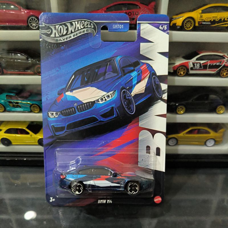 Hot Wheels Silver Series BMW M4 | Shopee Malaysia
