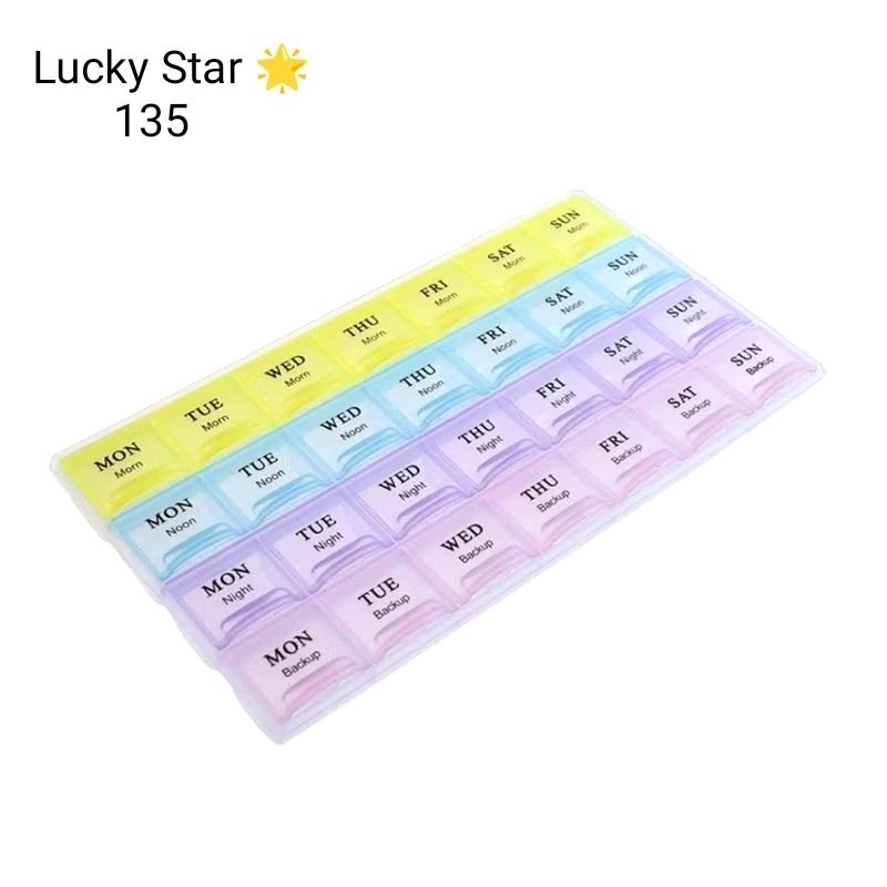 Pill Box 28 Grid / Kotak Bekas Ubat / 药盒 (Ready Stock) | Shopee Malaysia