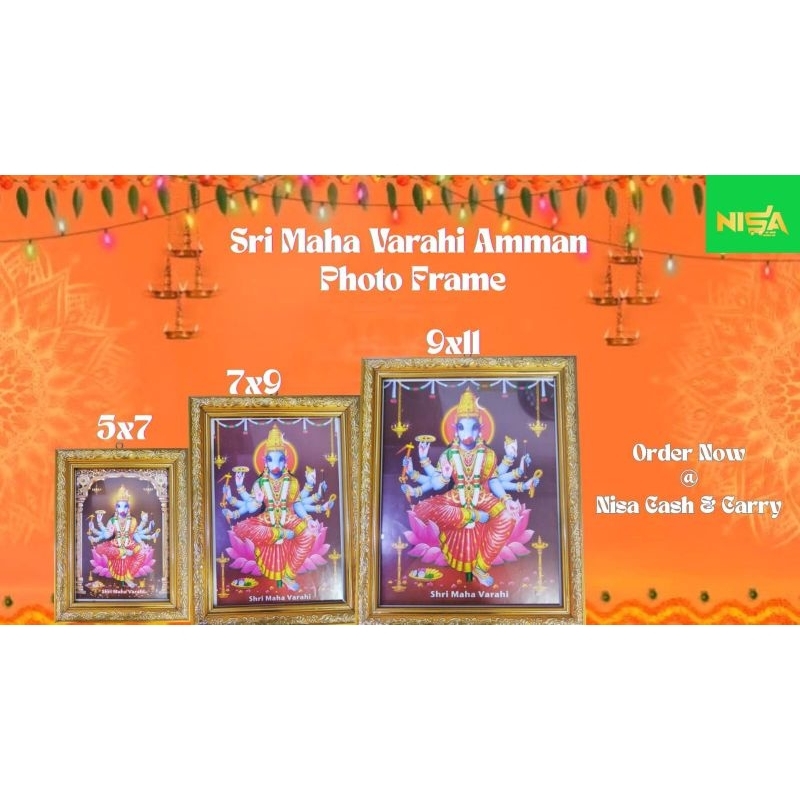 Sri Maha Varahi Amman Photo Frame | Shopee Malaysia