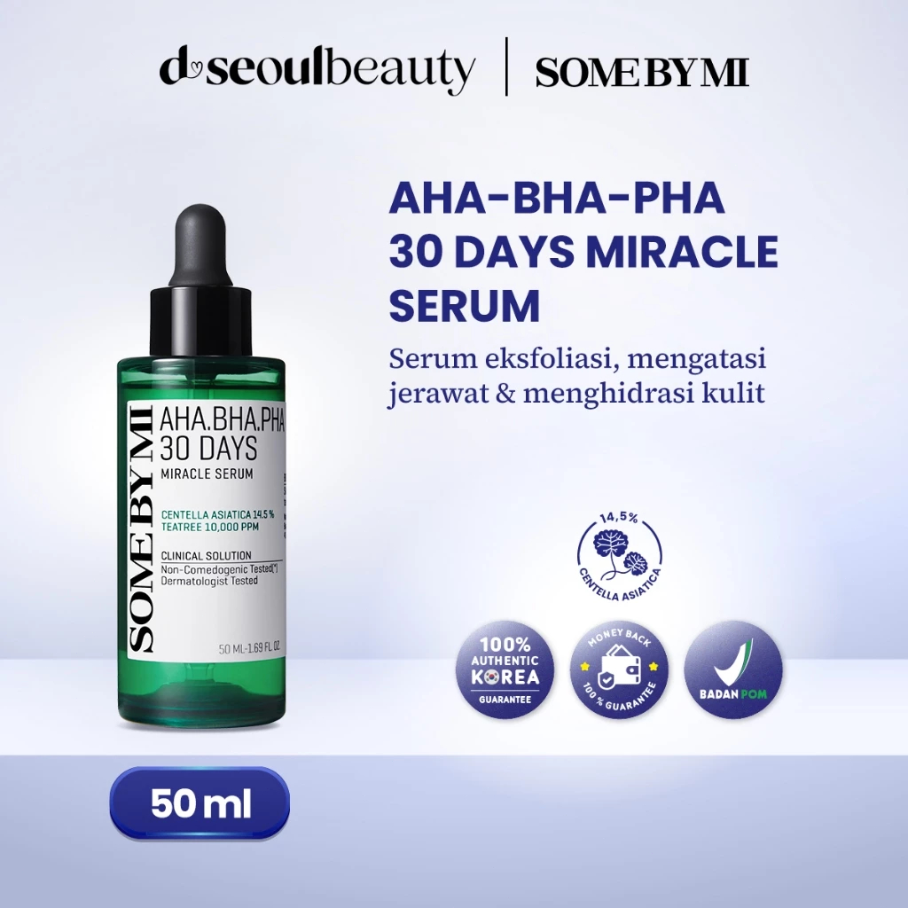 [SOME BY MI] AHA.BHA.PHA 30 Days Miracle Serum Essence 50ml | Shopee ...