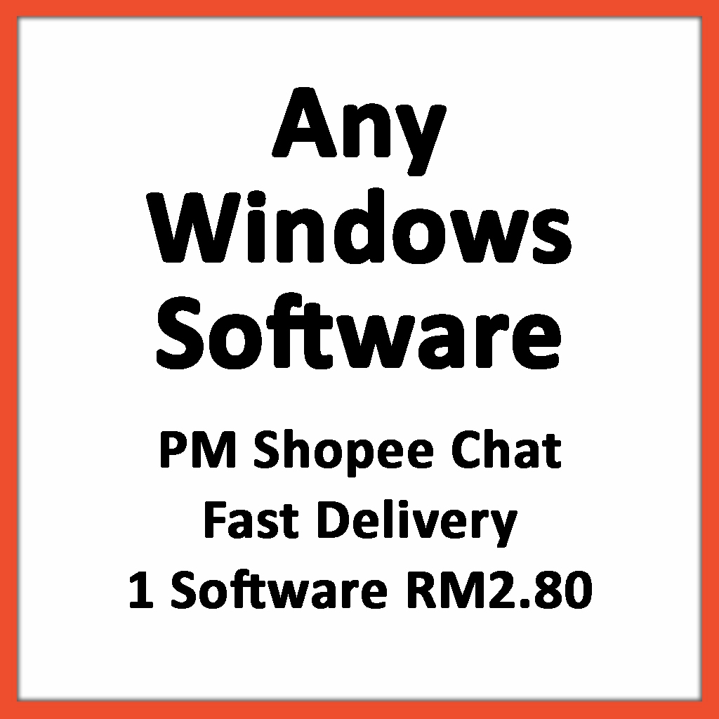 Windows Software Latest Full Version PM Shopee Chat | Shopee Malaysia