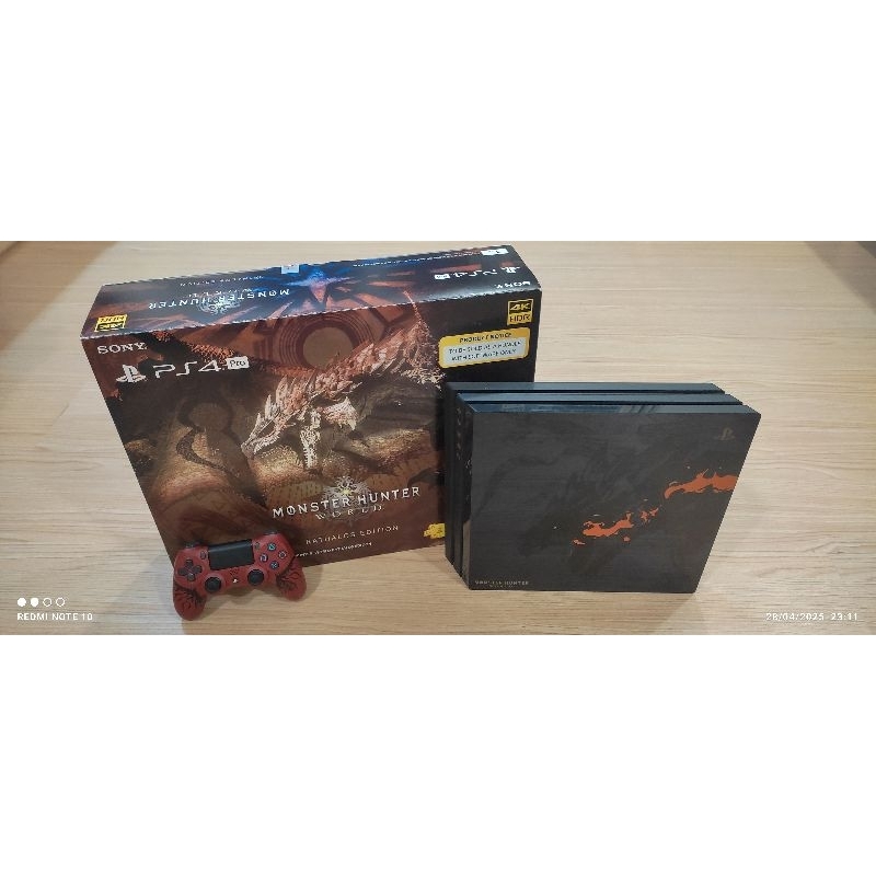 PS4 pro monster hunter rathalos limited edition. | Shopee Malaysia