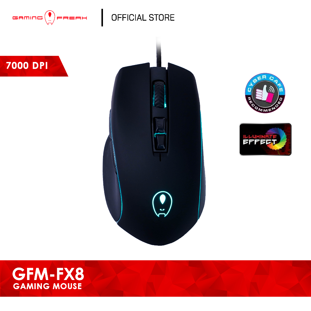 GAMING FREAK GFM-FX8 GAMING MOUSE | Shopee Malaysia