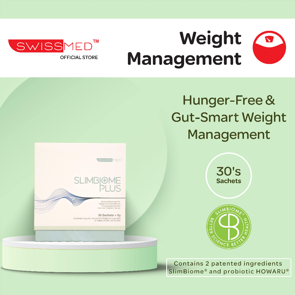 Swissmed™ SLIMBIOME+ – Hunger-Free, Gut-Smart Weight Management | Shopee Malaysia