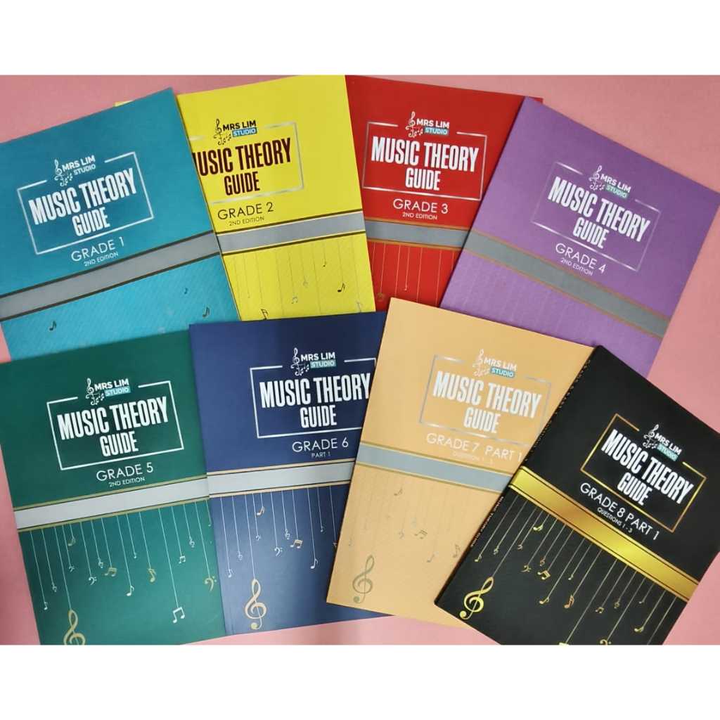 Mrs Lim music theory guide (2nd edition) /grade1-8 | Shopee Malaysia