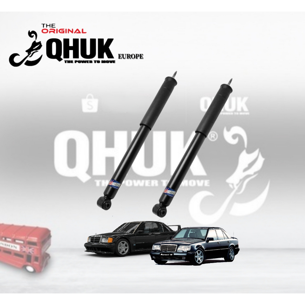 Mercedes Benz E-Class W201 1982/ E-Class W124 1985 QHUK Rear Gas ...