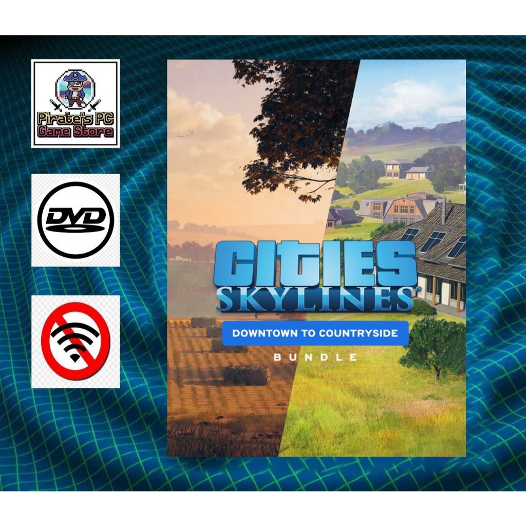 (PC DVD) Cities Skylines Deluxe Edition (Downtown to Countryside Bundle