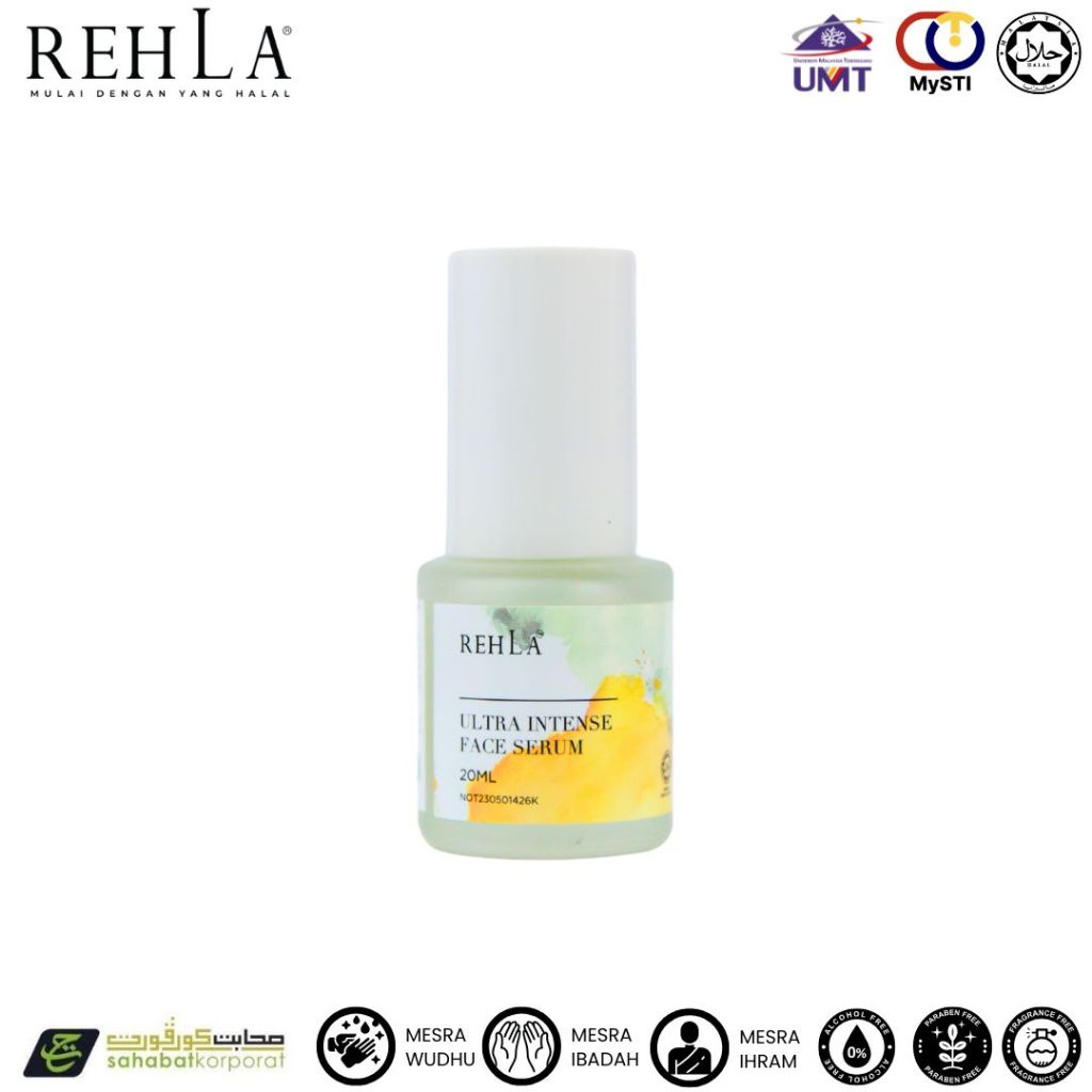 【REHLA】REHLA SKINCARE - Ultra Intense Face Serum | Lembap, Anjal ...