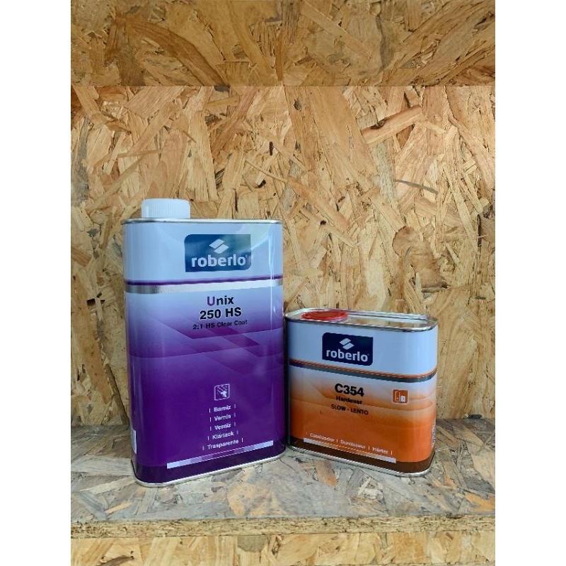ROBERLO 250 HS CLEARCOAT 1L WITH HARDENER 500ML | Shopee Malaysia