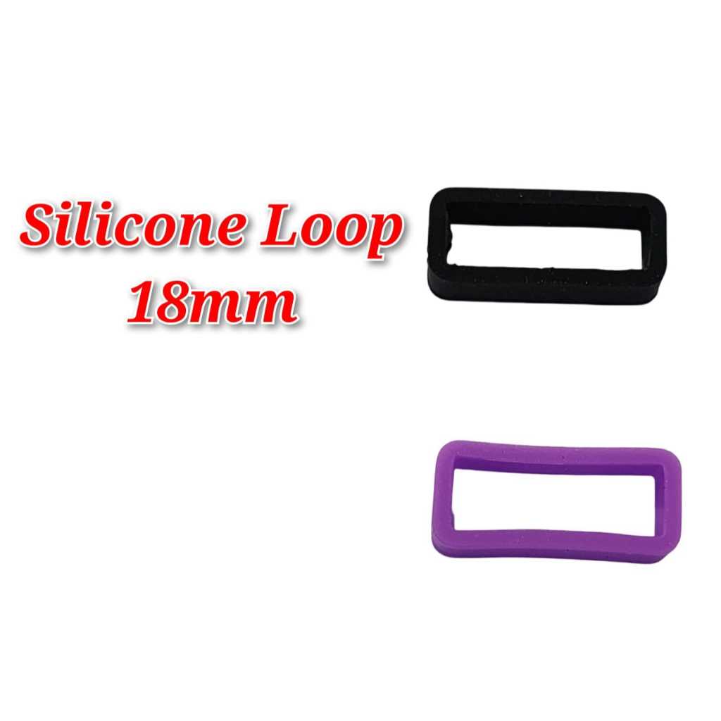 Watch Band Loop Silicone 18mm | Shopee Malaysia