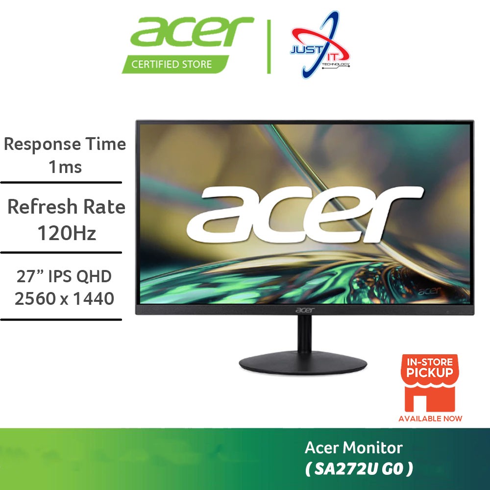 ACER SA272U GO (120HZ) / SA272U P1 (144HZ) 27