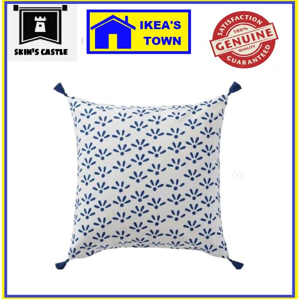 IKEA Girste Cushions Cushion Covers, blue and white colour 50cmx50cm ...