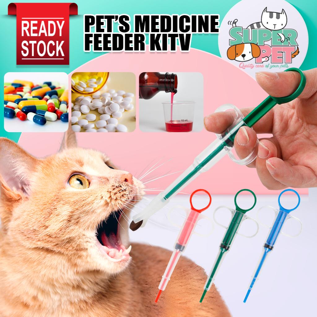 Pet Pill & Medicine Feeder | Tablet & Capsule Injector | Silicone ...