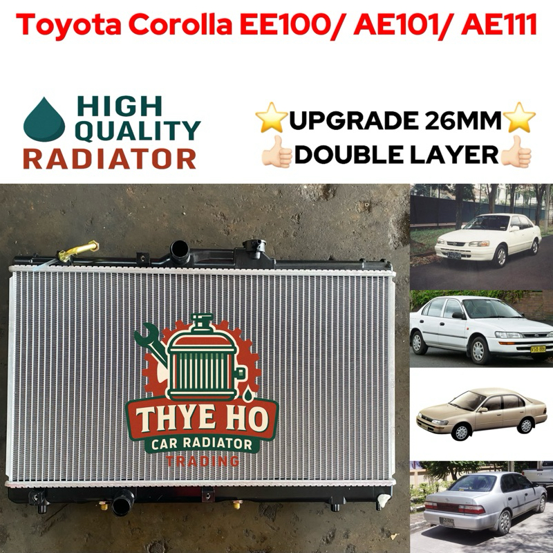 TOYOTA COROLLA EE100/ AE101/ AE111 26MM DOUBLE LAYER (AUTO/MANUAL) HIGH ...