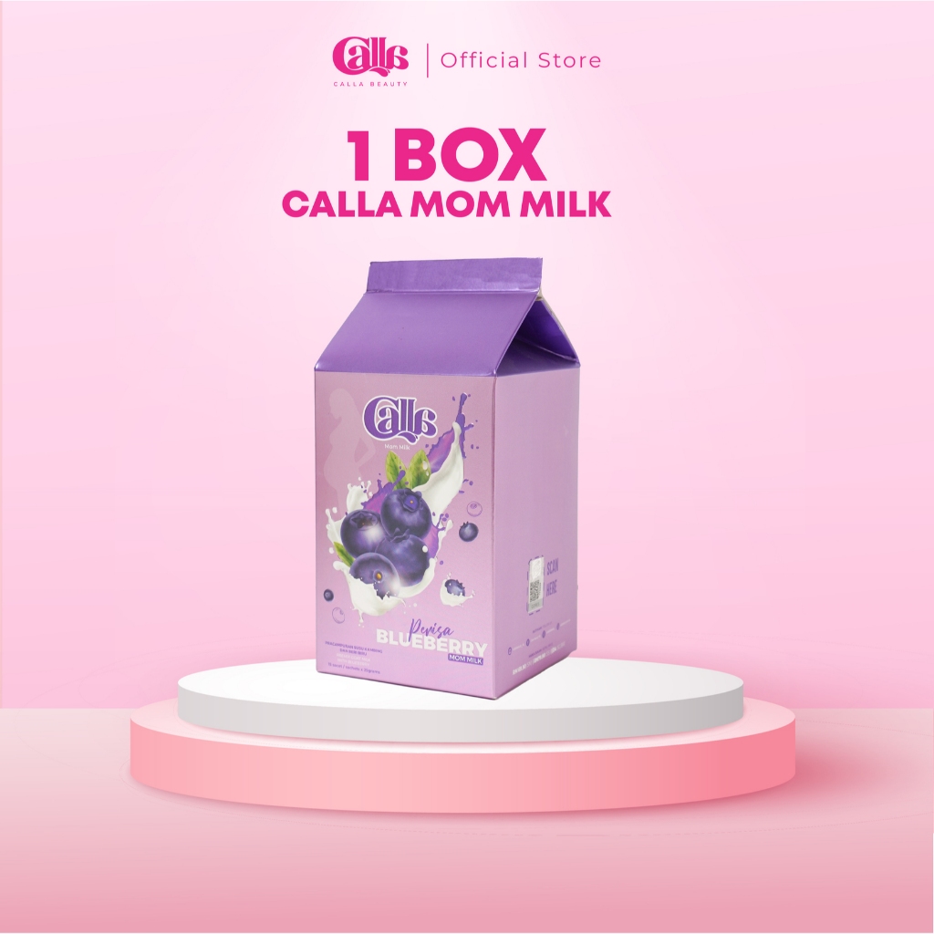 CALLA MOM MILK by Calla Beauty 1 Box 15 Sachets x 25 Gram Susu Kambing ...