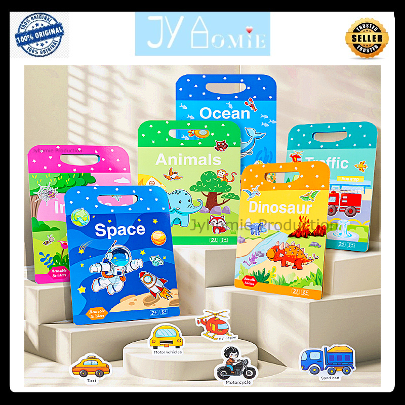 Sticker Book Baby Sticker Book Children Book Buku Stiker Buku Tampal ...