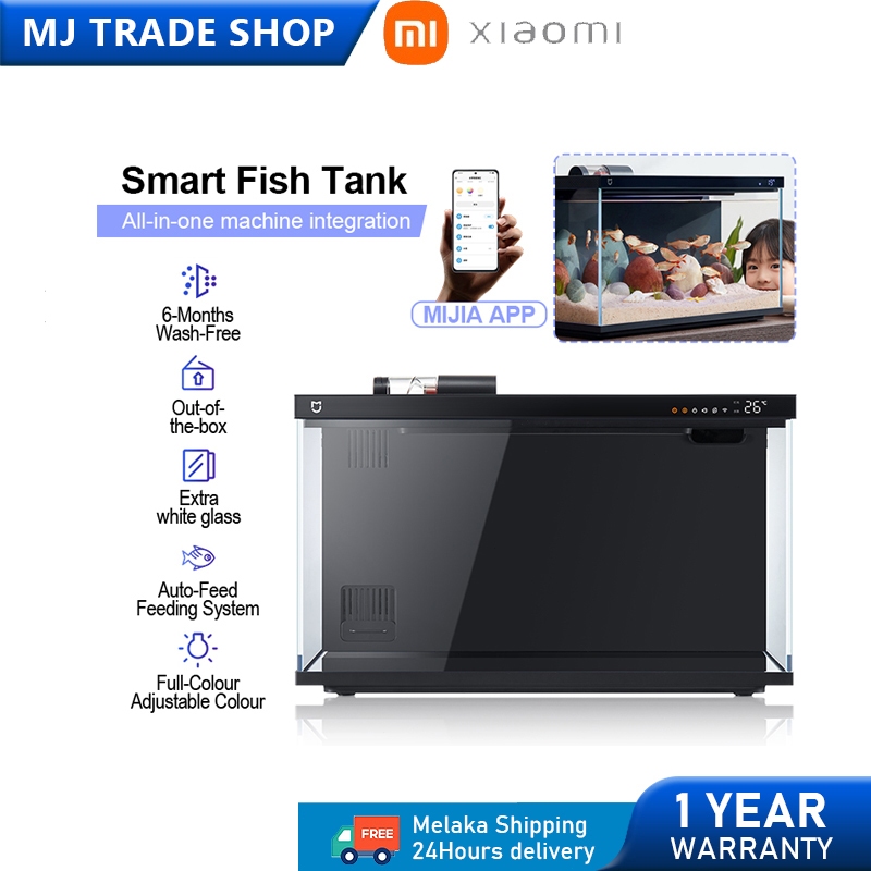 Curated visual reference: Visual Reference: Xiaomi Mijia Smart Fish Tank Aquarium Voice Control Colourful Lighting