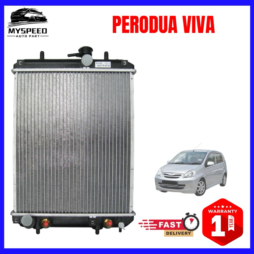 PERODUA VIVA 660 850 1.0 VIVA ELITE HIGH QUALITY RADIATOR | Shopee Malaysia