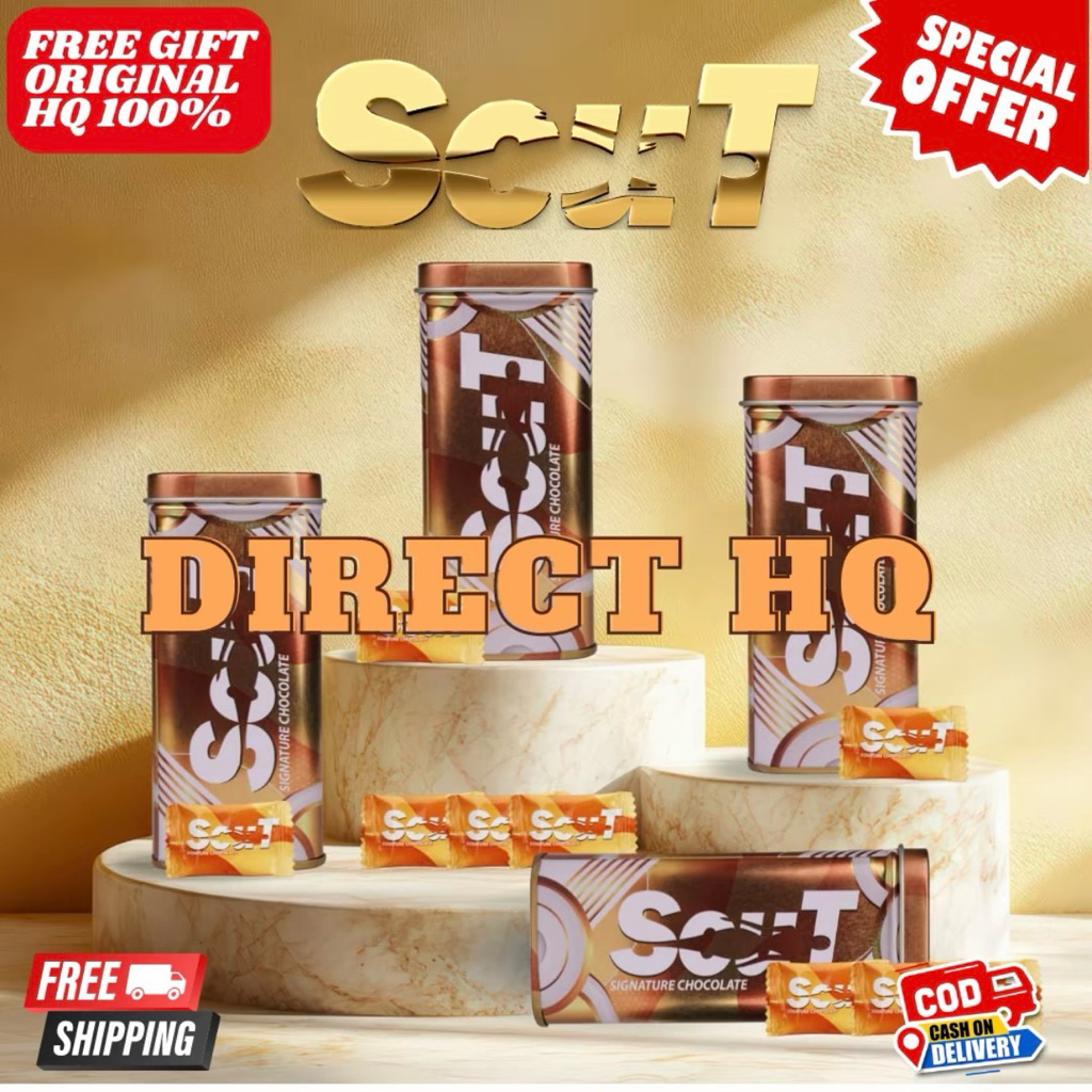 💥SCUT CHOCOLATE ORIGINAL HQ READY STOCK💥 | Shopee Malaysia
