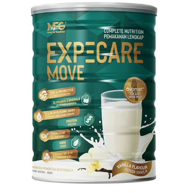 MFG EXPECARE MOVE VANILLA 850G (SUSU SENDI) | Shopee Malaysia