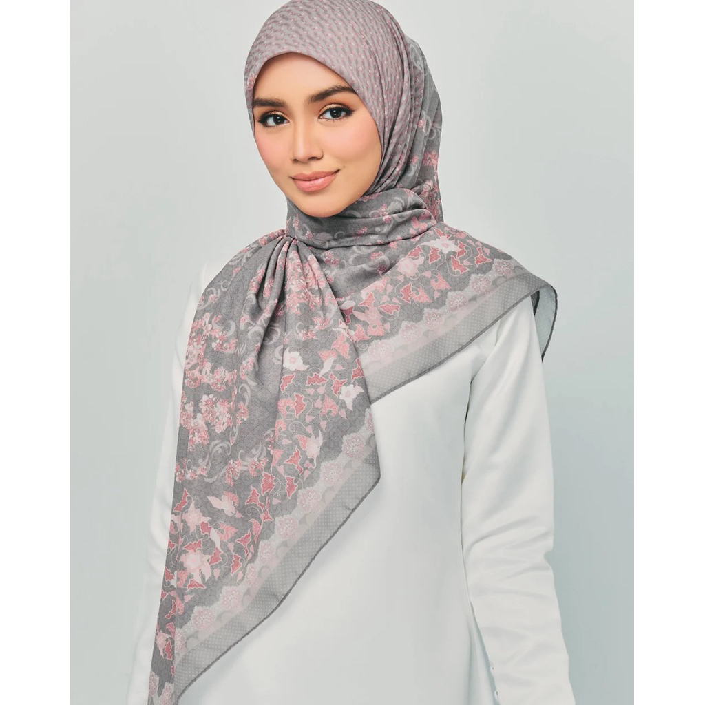 AMEERAZAINI TUDUNG BAWAL PRINTED BIDANG 47