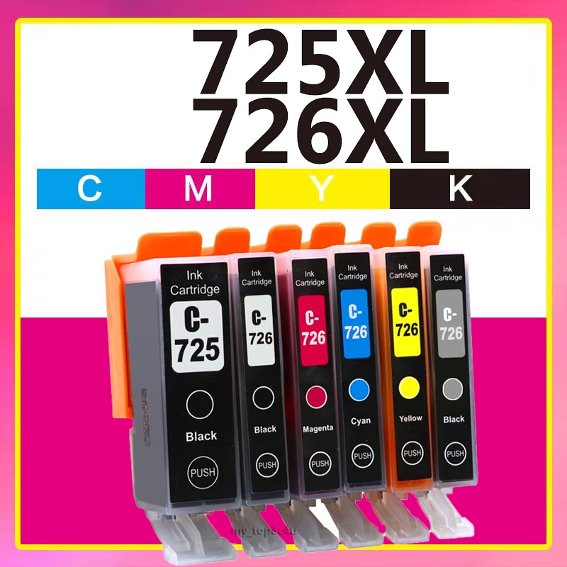 Canon PGI 725 CLI 726 ink PGI725XL CLI726XL ink cartridge for MG6170 ...