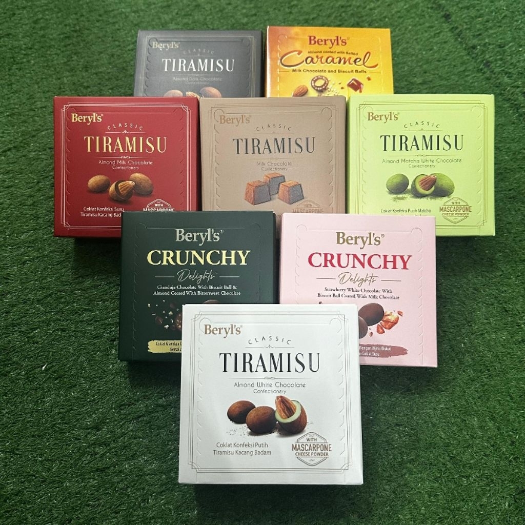 BERYL'S BOX CRUNCHY, SNOW & TIRAMISU CLASSIC 65g | Shopee Malaysia