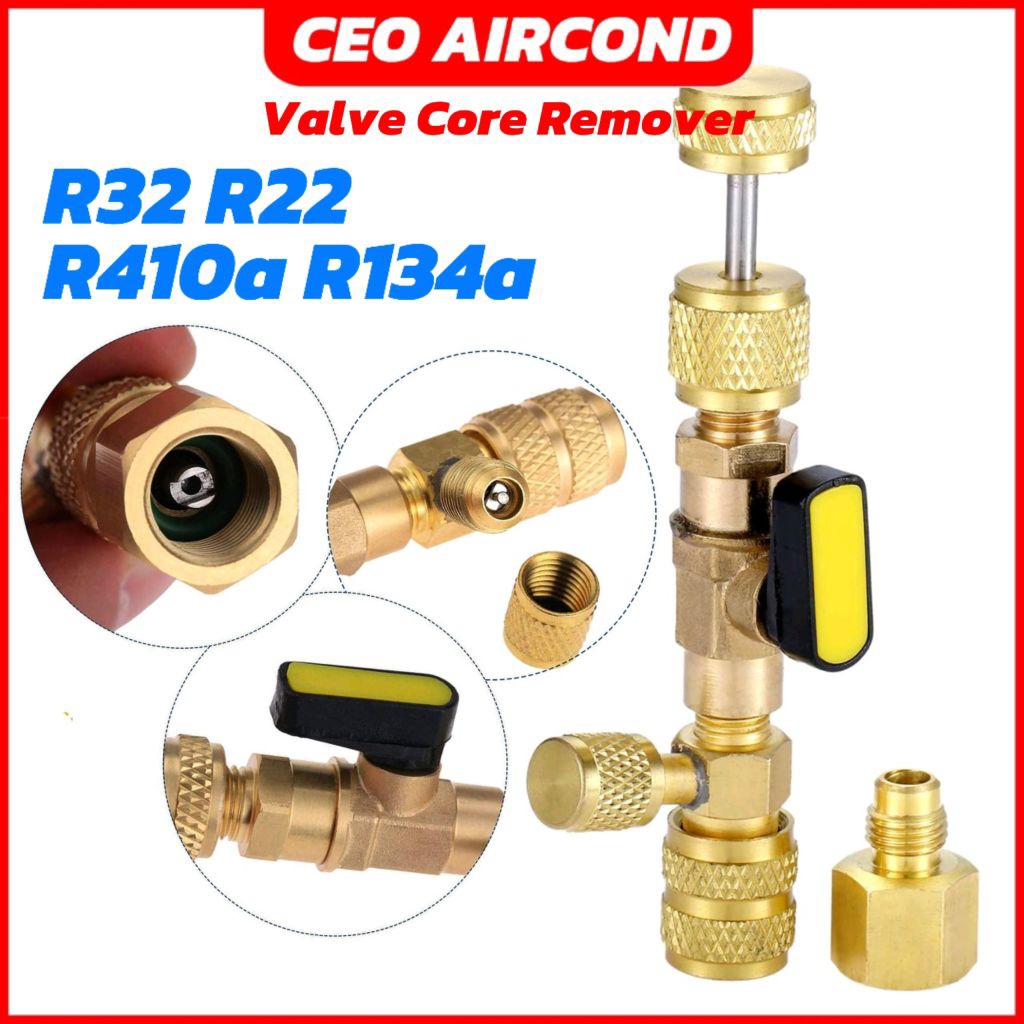 CEOapt Valve Core Remover Installer Aircond R32 R22 R410a R134a Valve ...