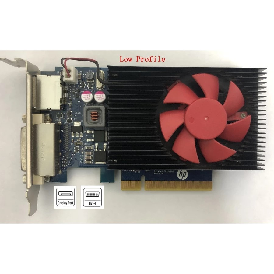 Low Profile SFF NVIDIA GEFORCE Card GT730 QUADRO K2200 NVS310 AMD ...