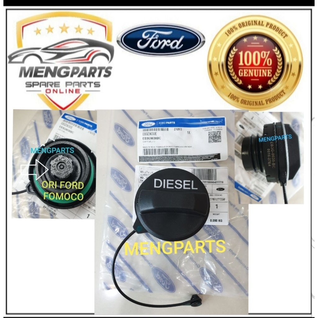 ORIGINAL FORD RANGER T6 & T7 2012Y-2018Y FUEL TANK CAP DIESEL TANK CAP ...